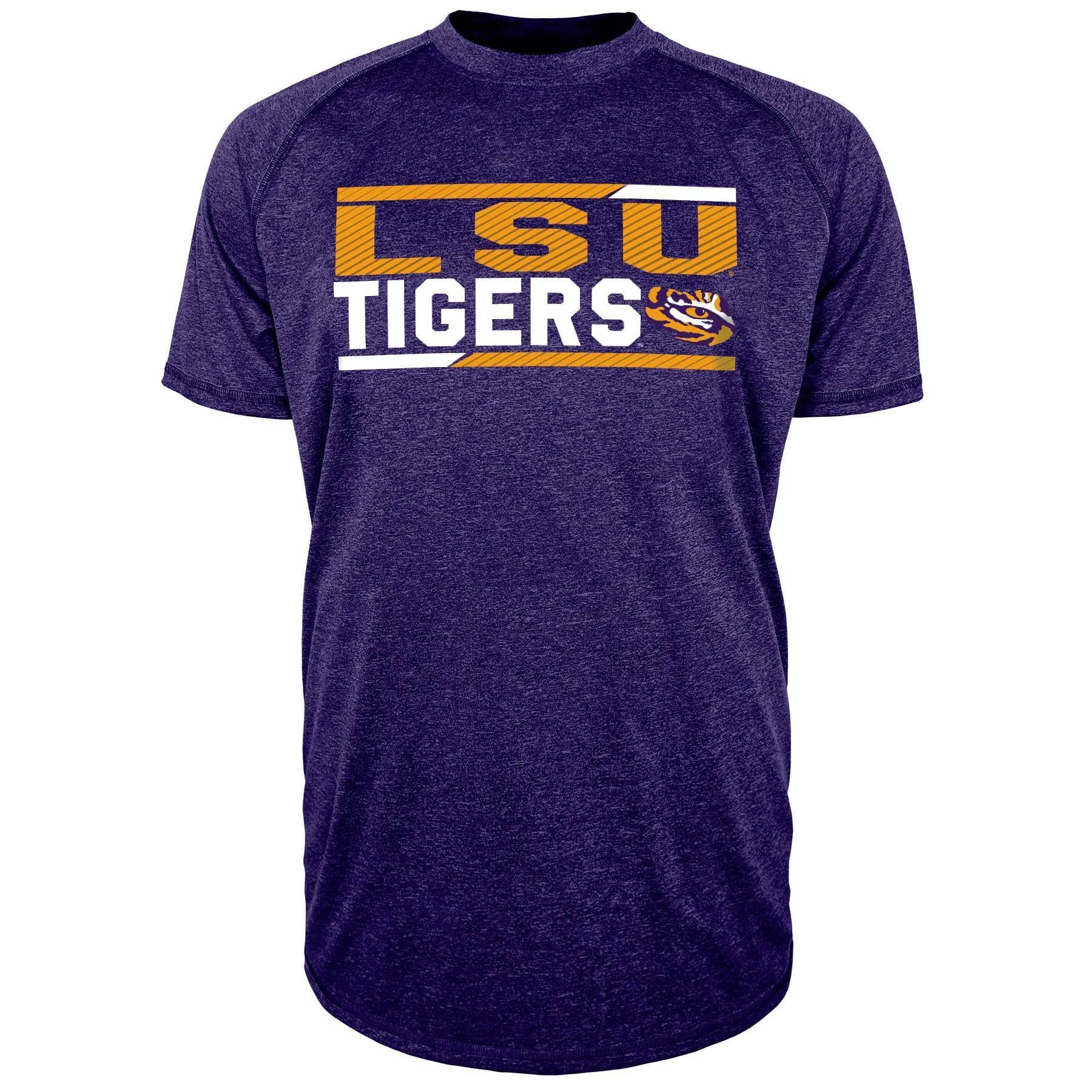 slide 1 of 1, NCAA LSU Tigers Men's Short Sleeve Performance T-Shirt - XL, 1 ct