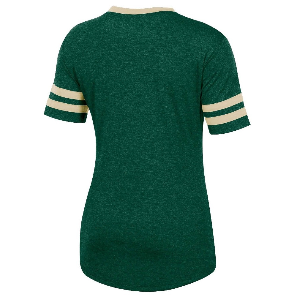 slide 2 of 2, NCAA South Florida Bulls Women's Short Sleeve V-Neck Heathered T-Shirt - XL, 1 ct