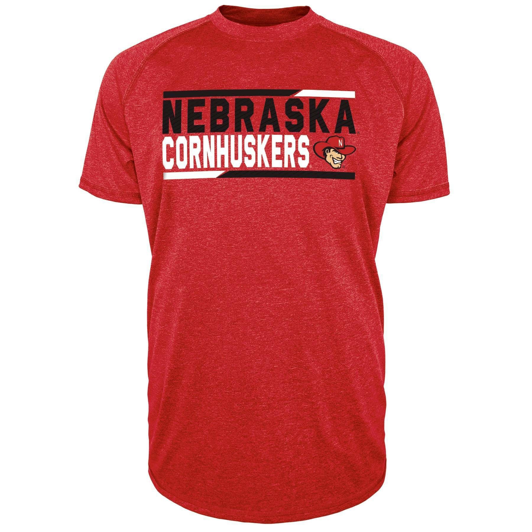 slide 1 of 1, NCAA Nebraska Cornhuskers Men's Short Sleeve Performance T-Shirt - XL, 1 ct