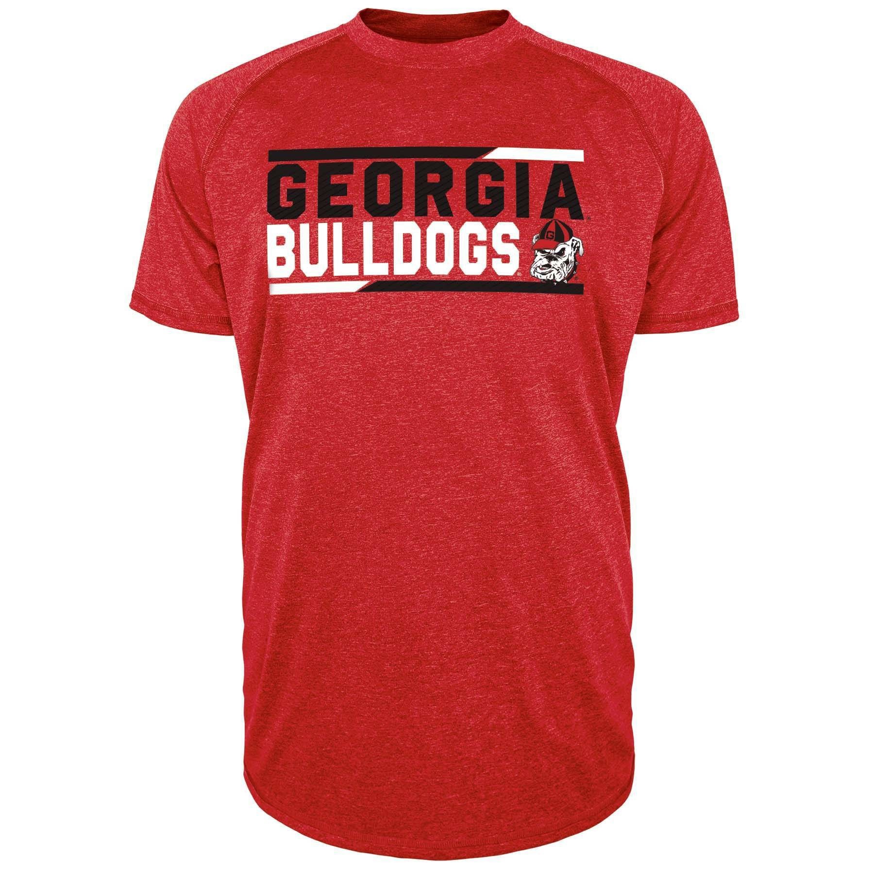 slide 1 of 1, NCAA Georgia Bulldogs Men&#39;s Short Sleeve Performance T-Shirt - XL, 1 ct