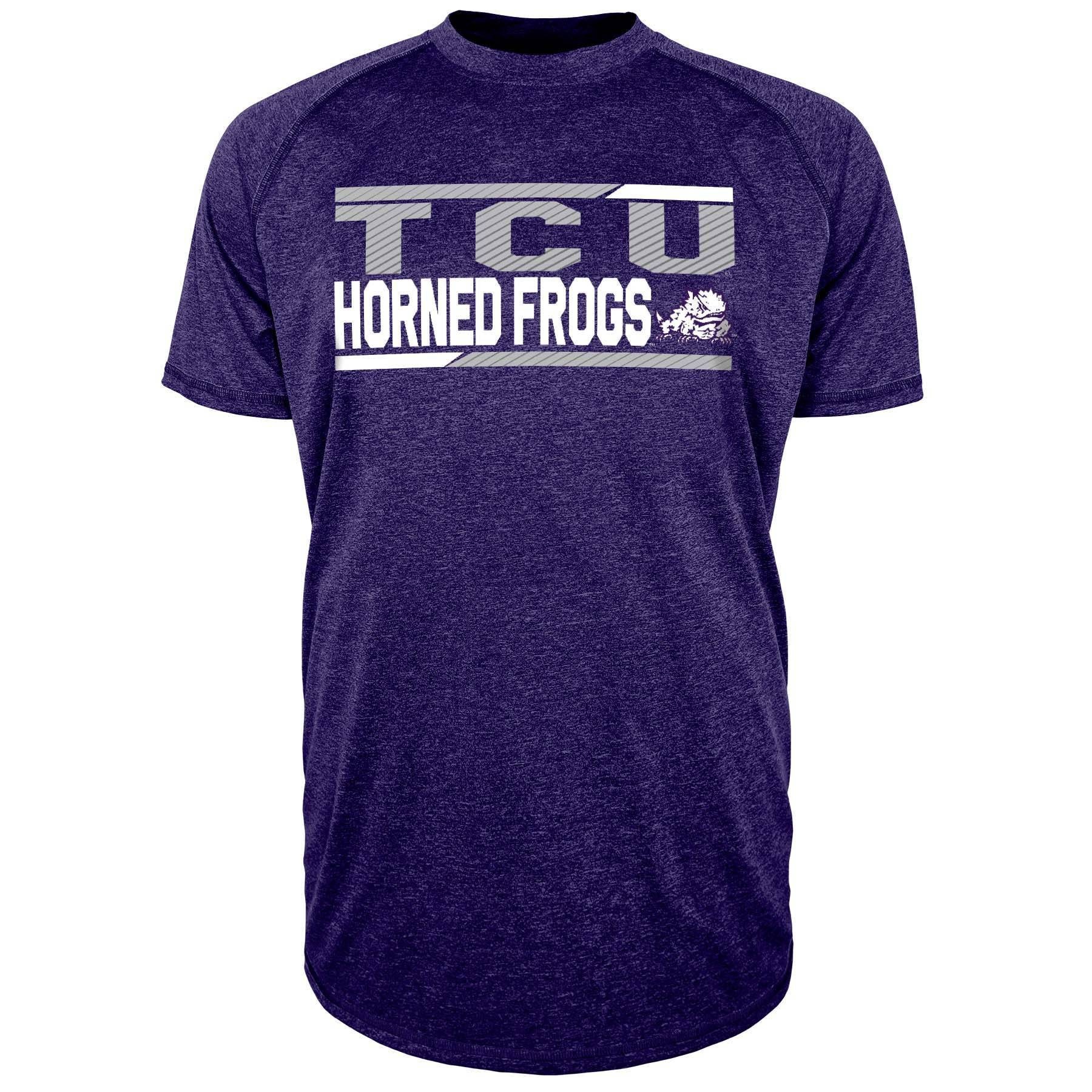 slide 1 of 1, NCAA TCU Horned Frogs Men's Short Sleeve Performance T-Shirt - XL, 1 ct