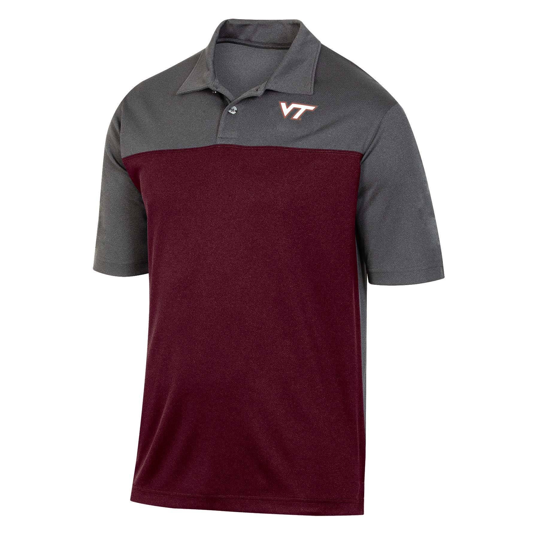 slide 1 of 2, NCAA Virginia Tech Hokies Men's Short Sleeve Polo Shirt - XL, 1 ct