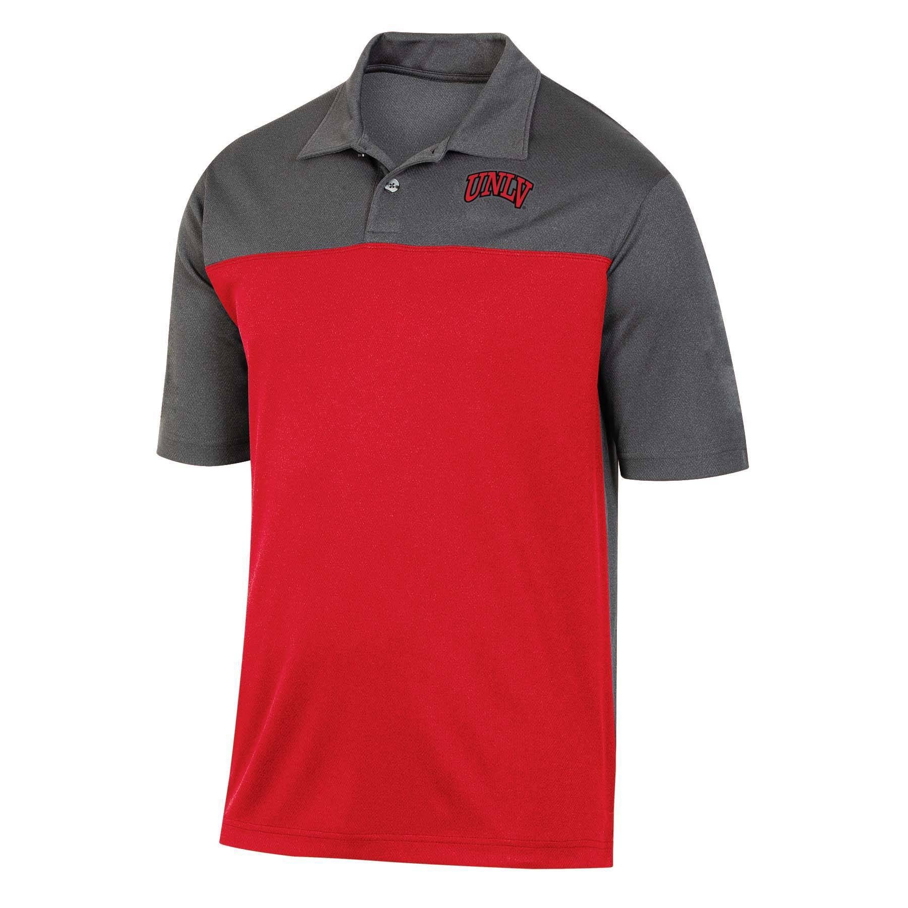 slide 1 of 2, NCAA UNLV Rebels Men's Short Sleeve Polo Shirt - XL, 1 ct