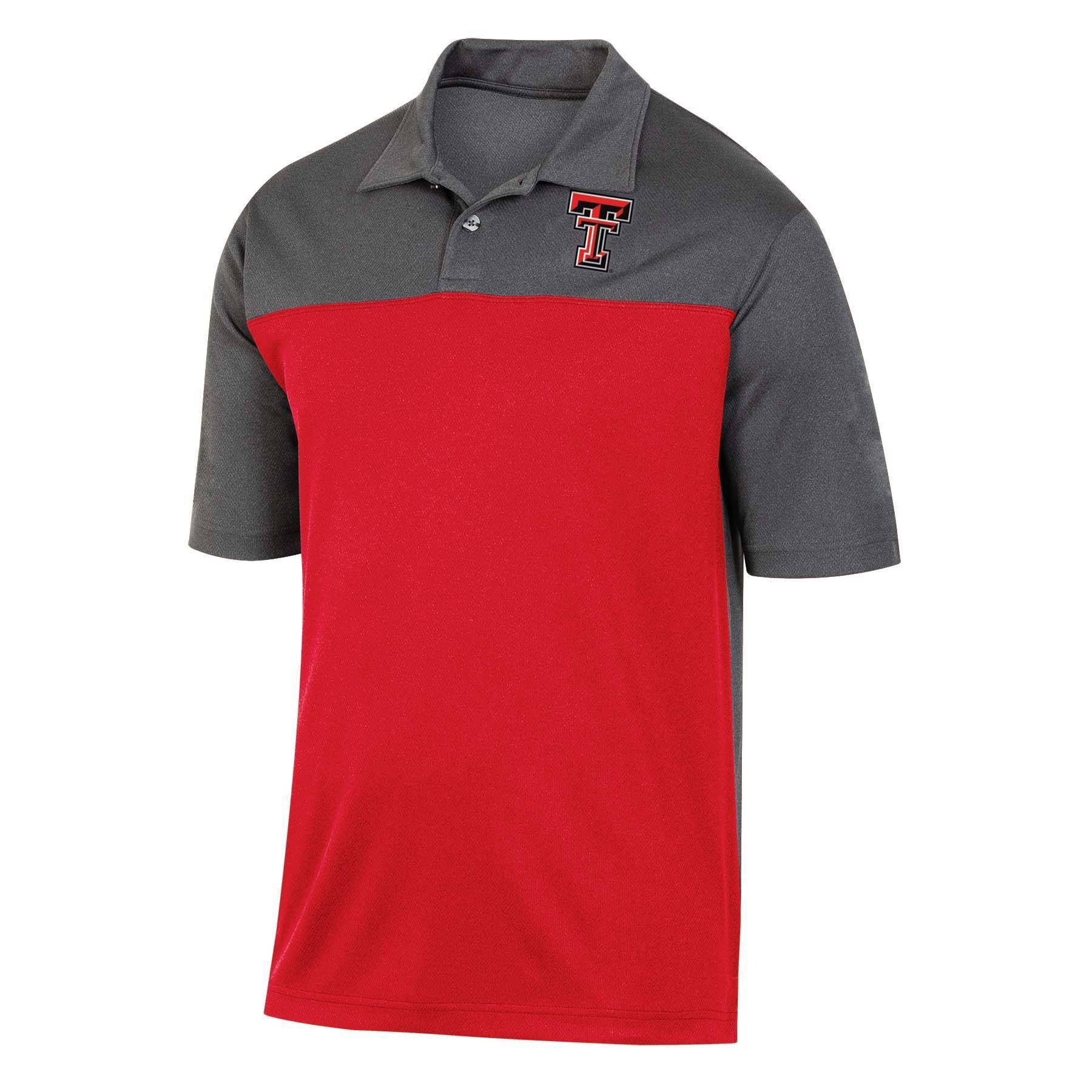 slide 1 of 2, NCAA Texas Tech Red Raiders Men's Short Sleeve Polo Shirt - XL, 1 ct