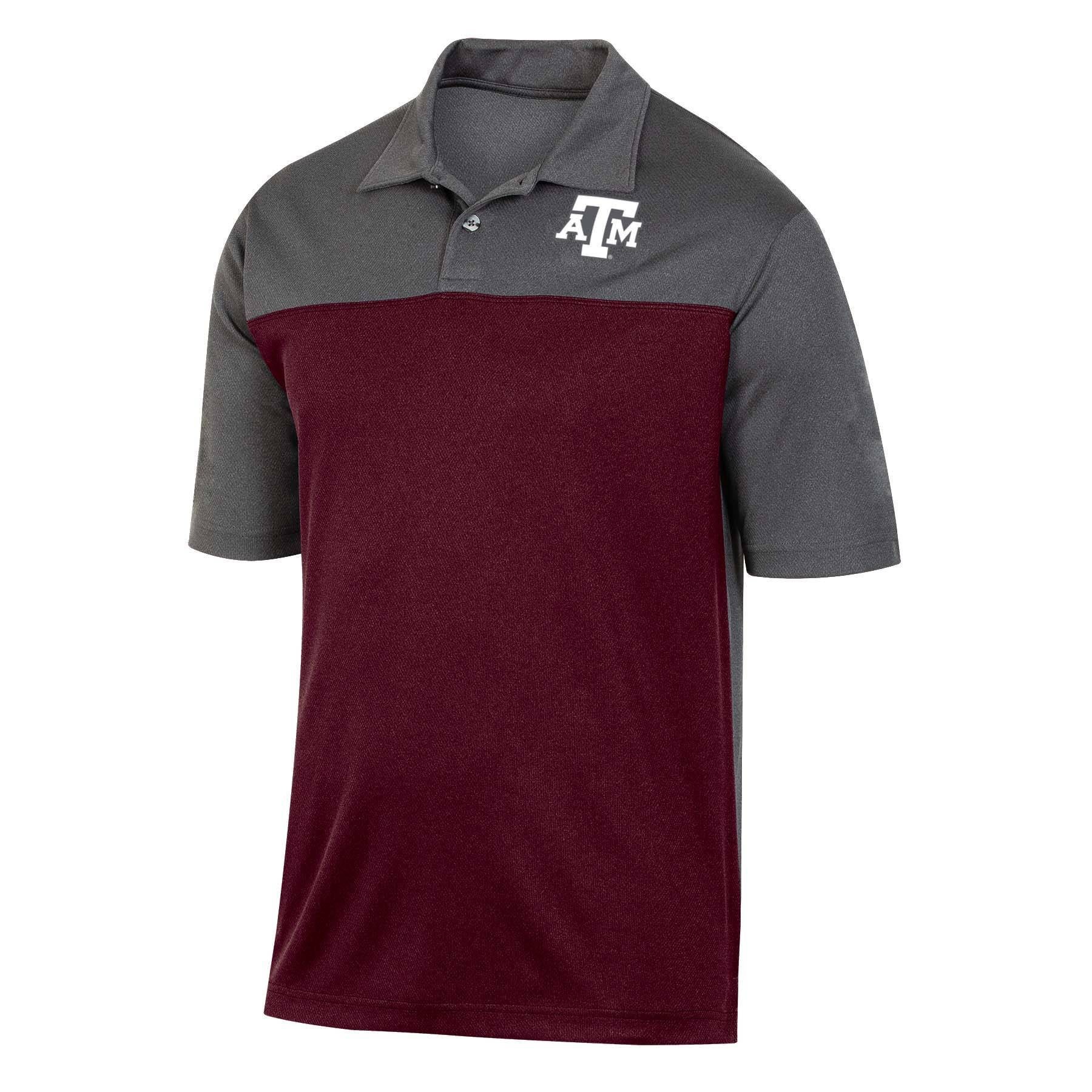 slide 1 of 2, NCAA Texas A&M Aggies Men's Short Sleeve Polo Shirt - XL, 1 ct