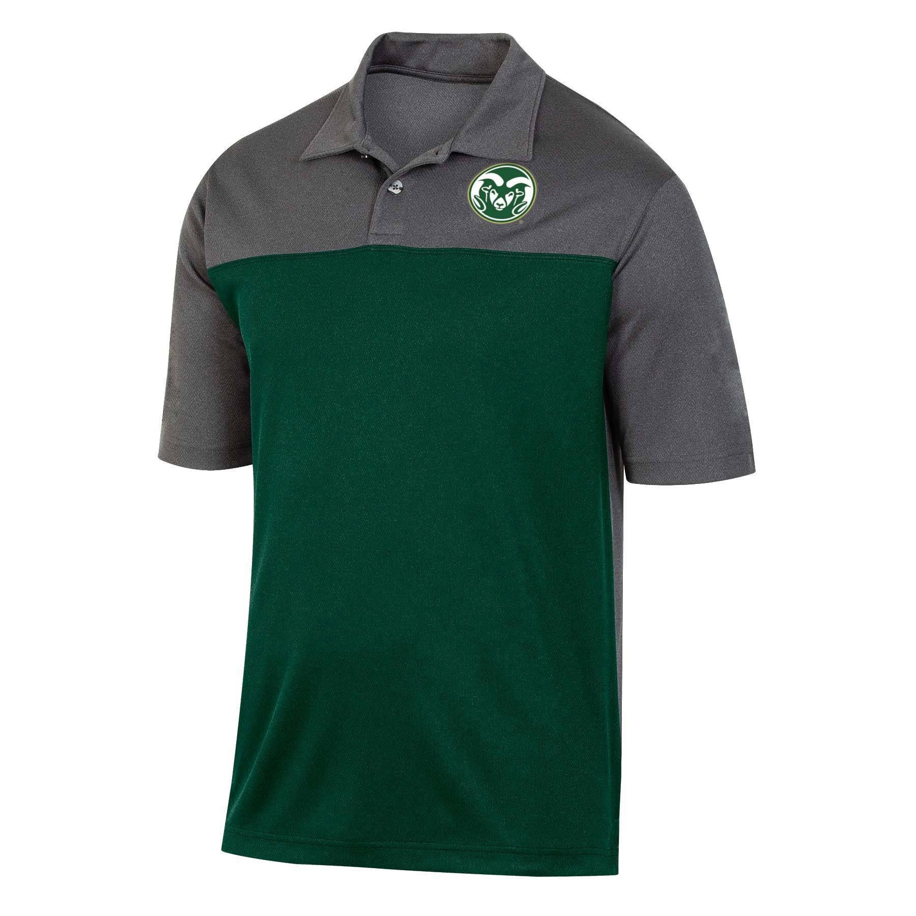 slide 1 of 2, NCAA Colorado State Rams Men's Short Sleeve Polo Shirt - XL, 1 ct