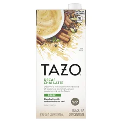 TAZO CONC DECAF Chai 6 32z