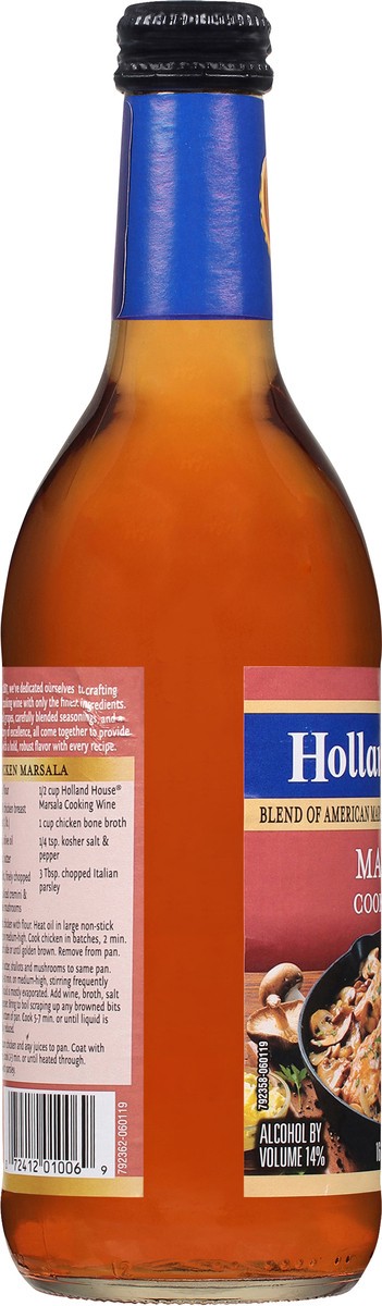 slide 8 of 9, Holland House Marsala Cooking Wine 16 fl oz, 16 fl oz