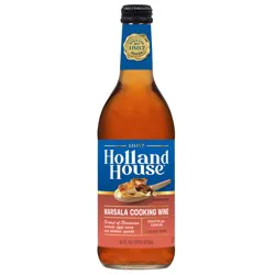 Holland House Marsala cooking wine offers a well-rounded, sweet wine taste with a hint of hazelnut. This cooking wine is made with quality ingredients and seasoned to perfection.