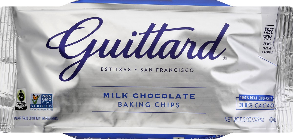 slide 9 of 9, Guittard Milk Chocolate Baking Chip - 11.5oz, 11.5 oz