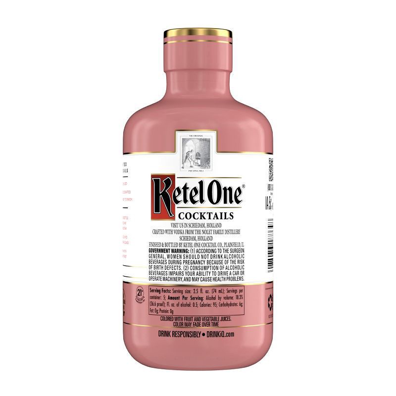 slide 6 of 6, Ketel One Cosmopolitan Cocktail (Made with Ketel One Vodka), 375 mL, 375 ml