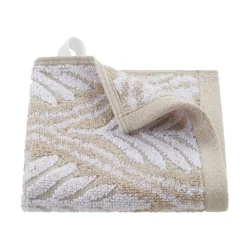 Martex Restore Washcloth, 13 in x 13 in, Tan Fern