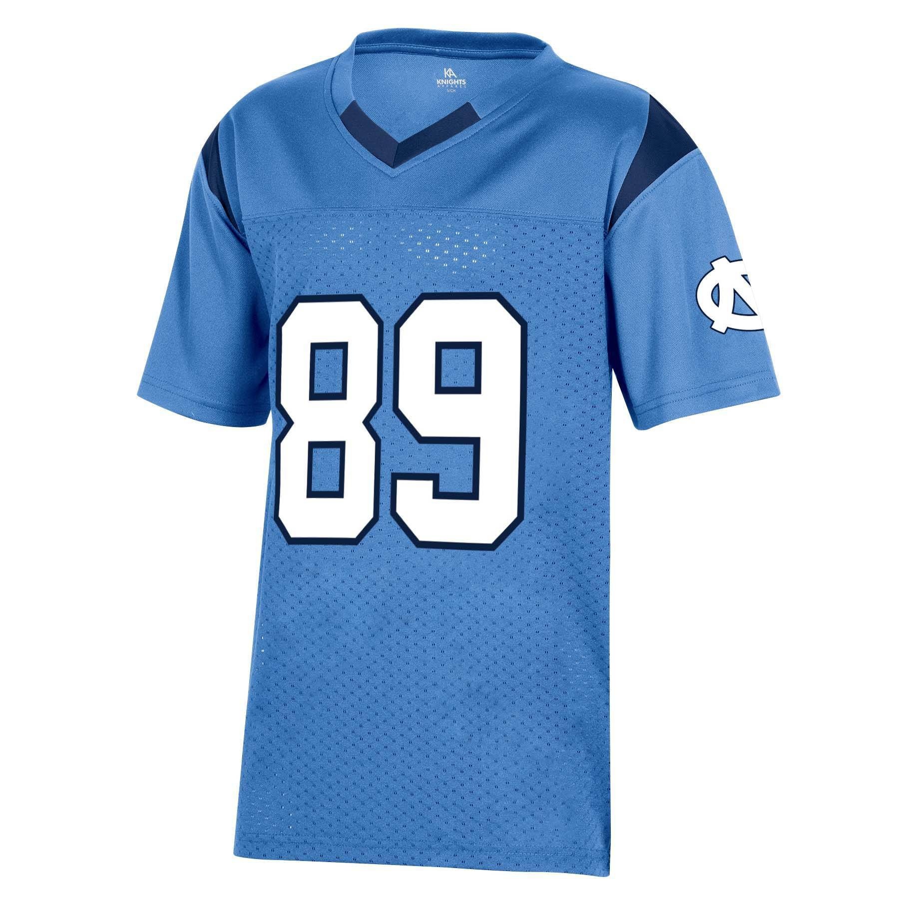 slide 1 of 2, NCAA North Carolina Tar Heels Boys' Short Sleeve Jersey - XL, 1 ct