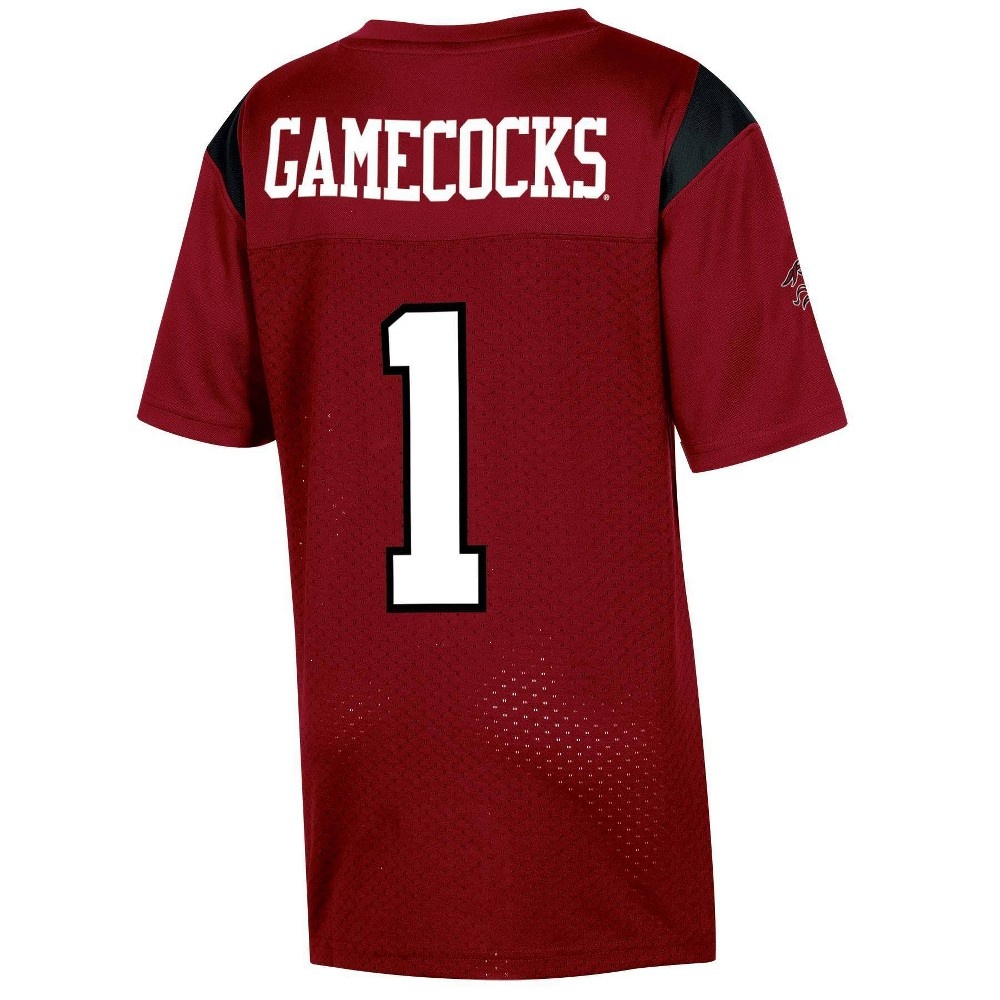 slide 2 of 2, NCAA South Carolina Gamecocks Boys' Short Sleeve Jersey - XL, 1 ct