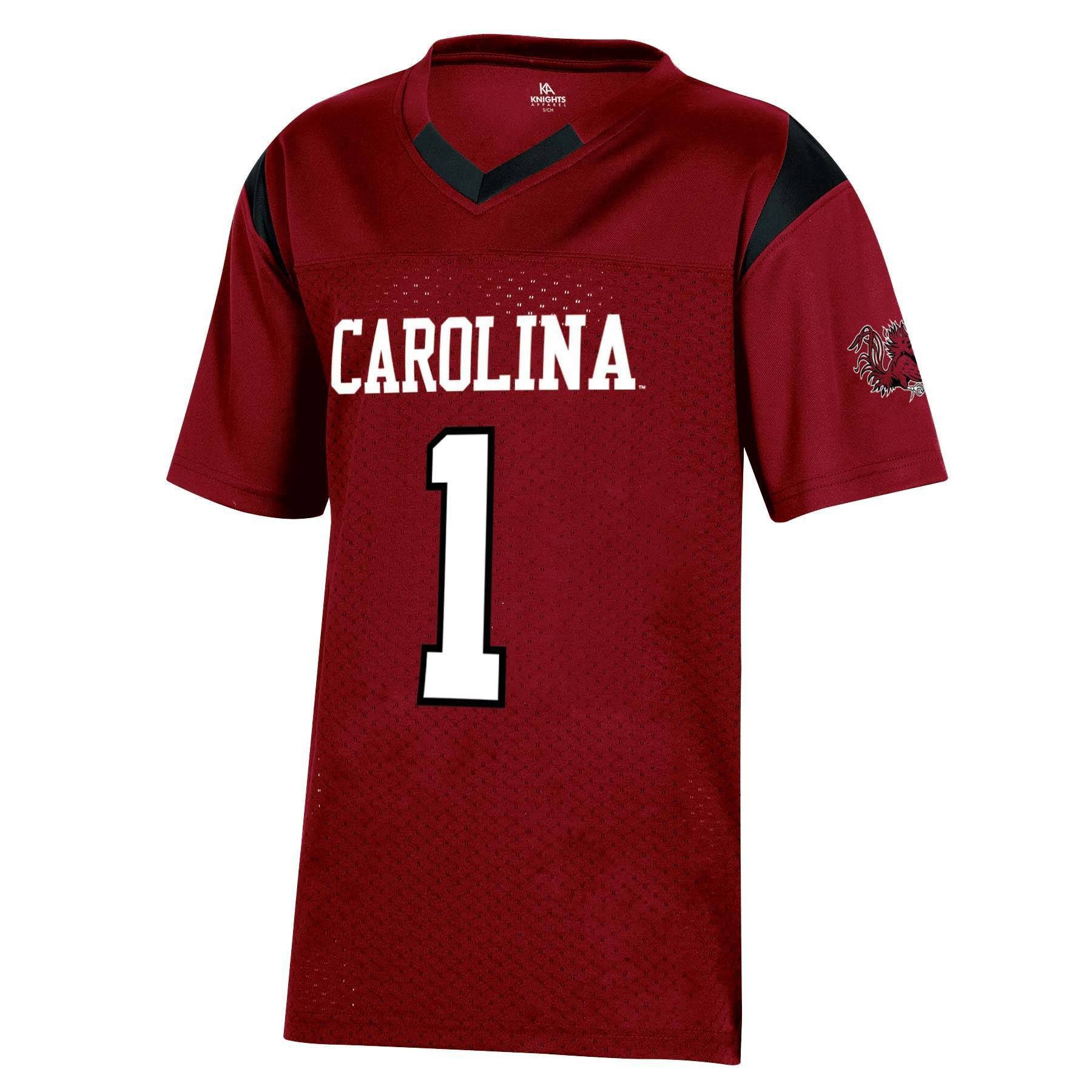 slide 1 of 2, NCAA South Carolina Gamecocks Boys' Short Sleeve Jersey - XL, 1 ct