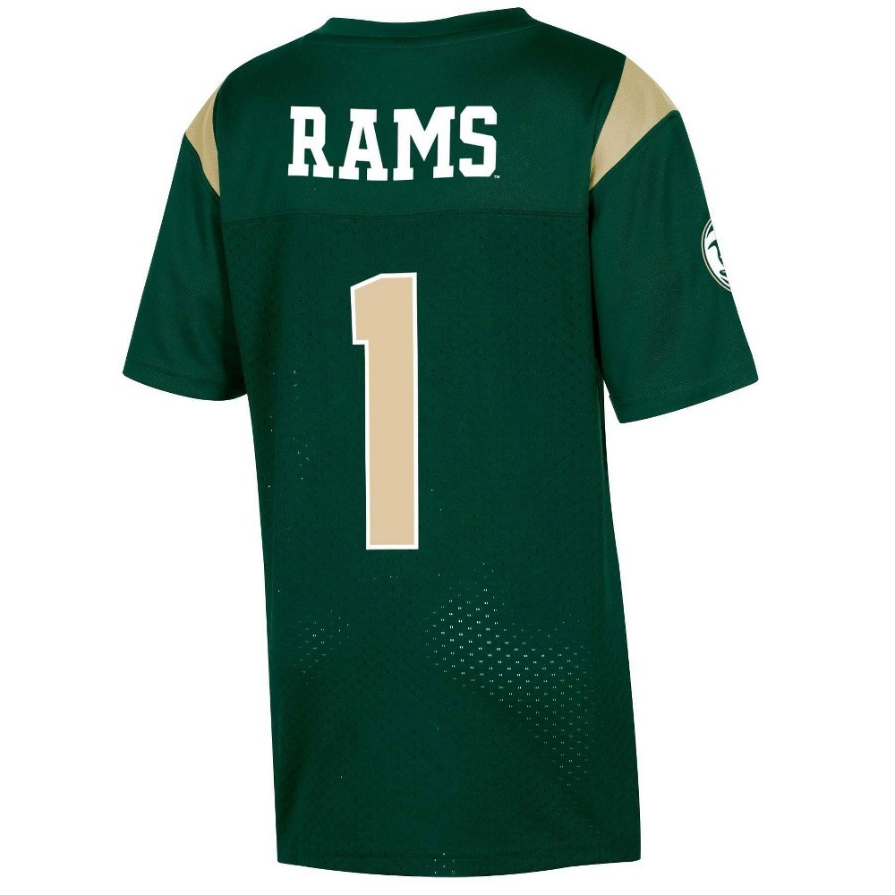 slide 2 of 2, NCAA Colorado State Rams Boys' Short Sleeve Jersey - XL, 1 ct