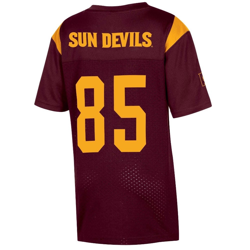 slide 2 of 2, NCAA Arizona State Sun Devils Boys' Short Sleeve Jersey - XL, 1 ct