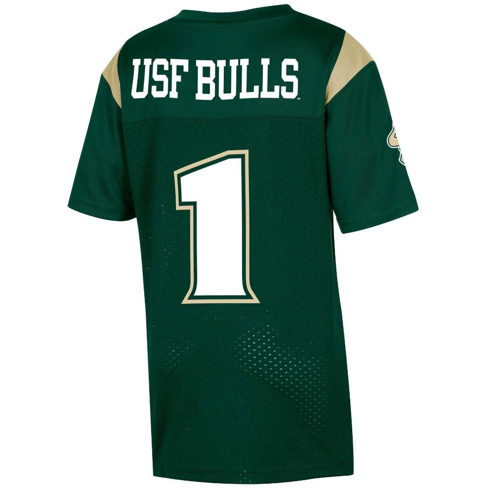 slide 2 of 2, NCAA South Florida Bulls Boys' Short Sleeve Jersey - XL, 1 ct