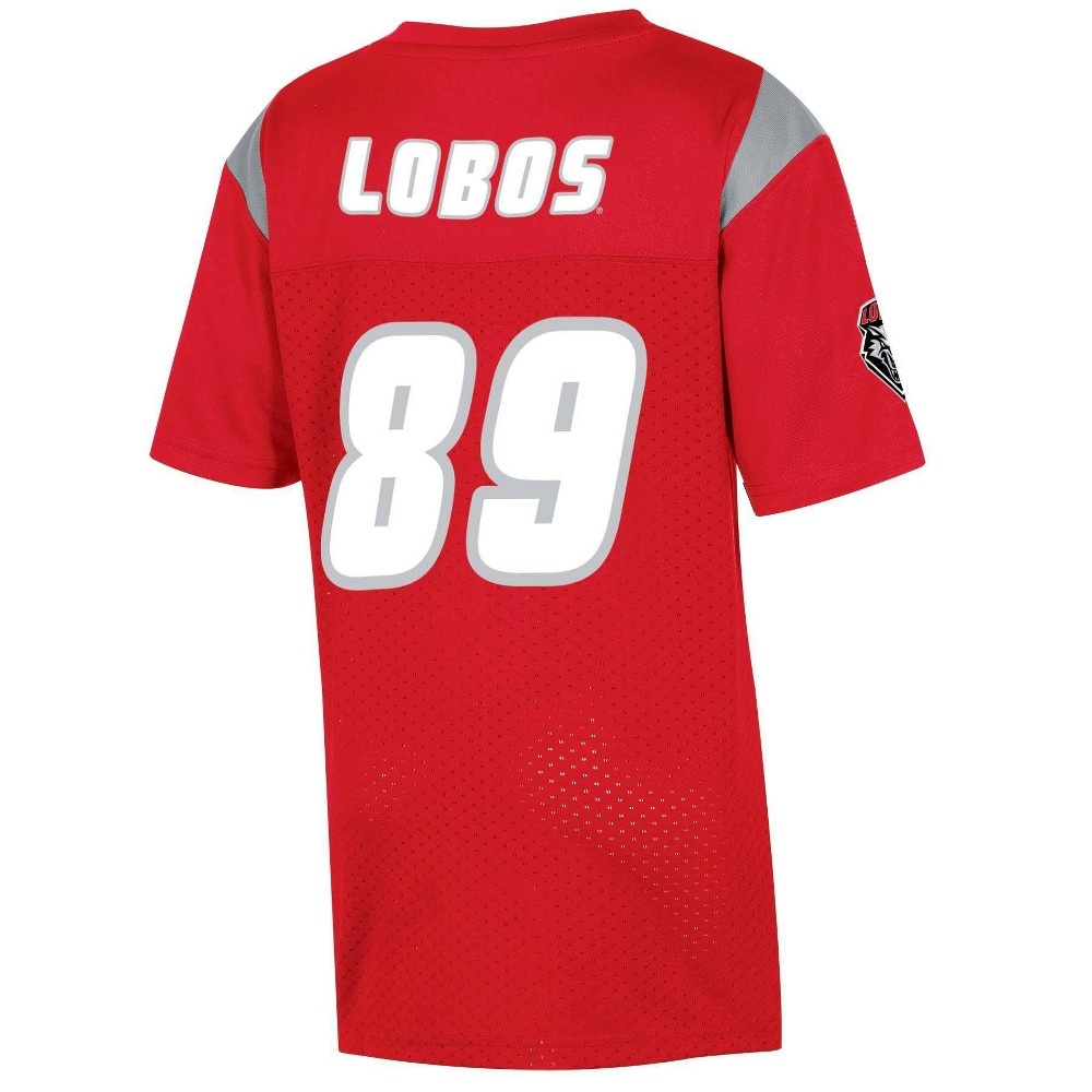 slide 2 of 2, NCAA New Mexico Lobos Boys' Short Sleeve Jersey - XL, 1 ct