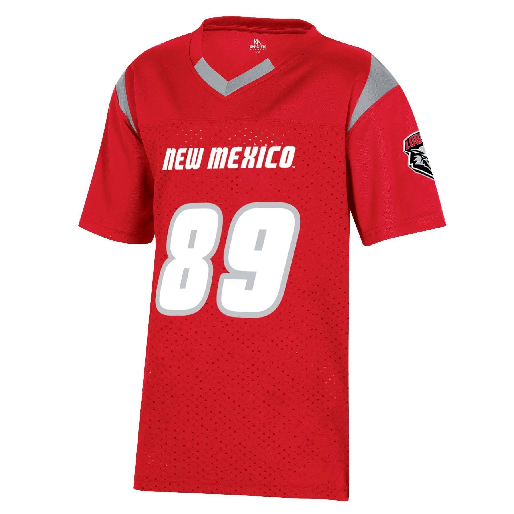 slide 1 of 2, NCAA New Mexico Lobos Boys' Short Sleeve Jersey - XL, 1 ct