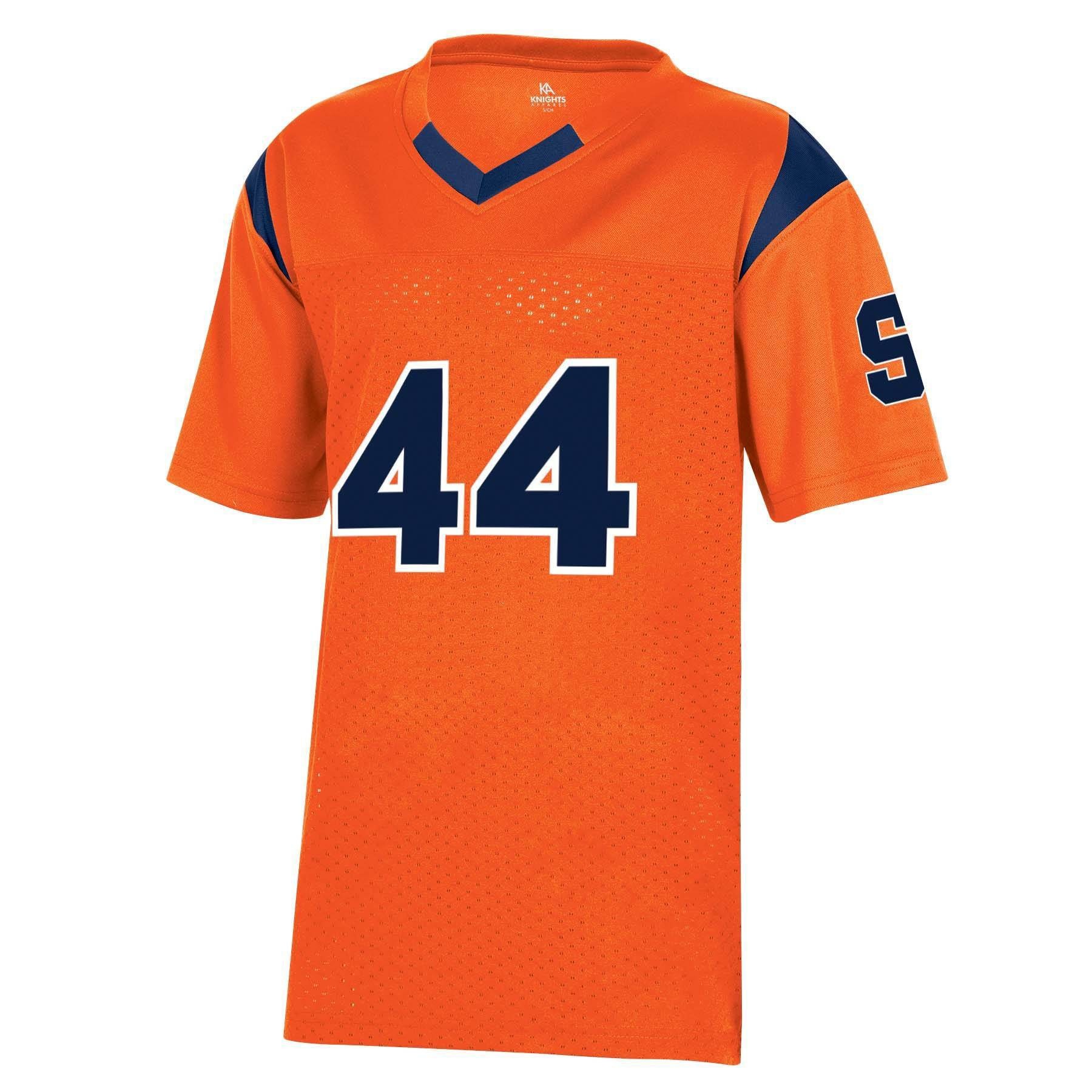 slide 1 of 2, NCAA Syracuse Orange Boys' Short Sleeve Jersey - XL, 1 ct