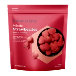 Know & Love Whole Strawberries Frozen Fruit 48 Ounces