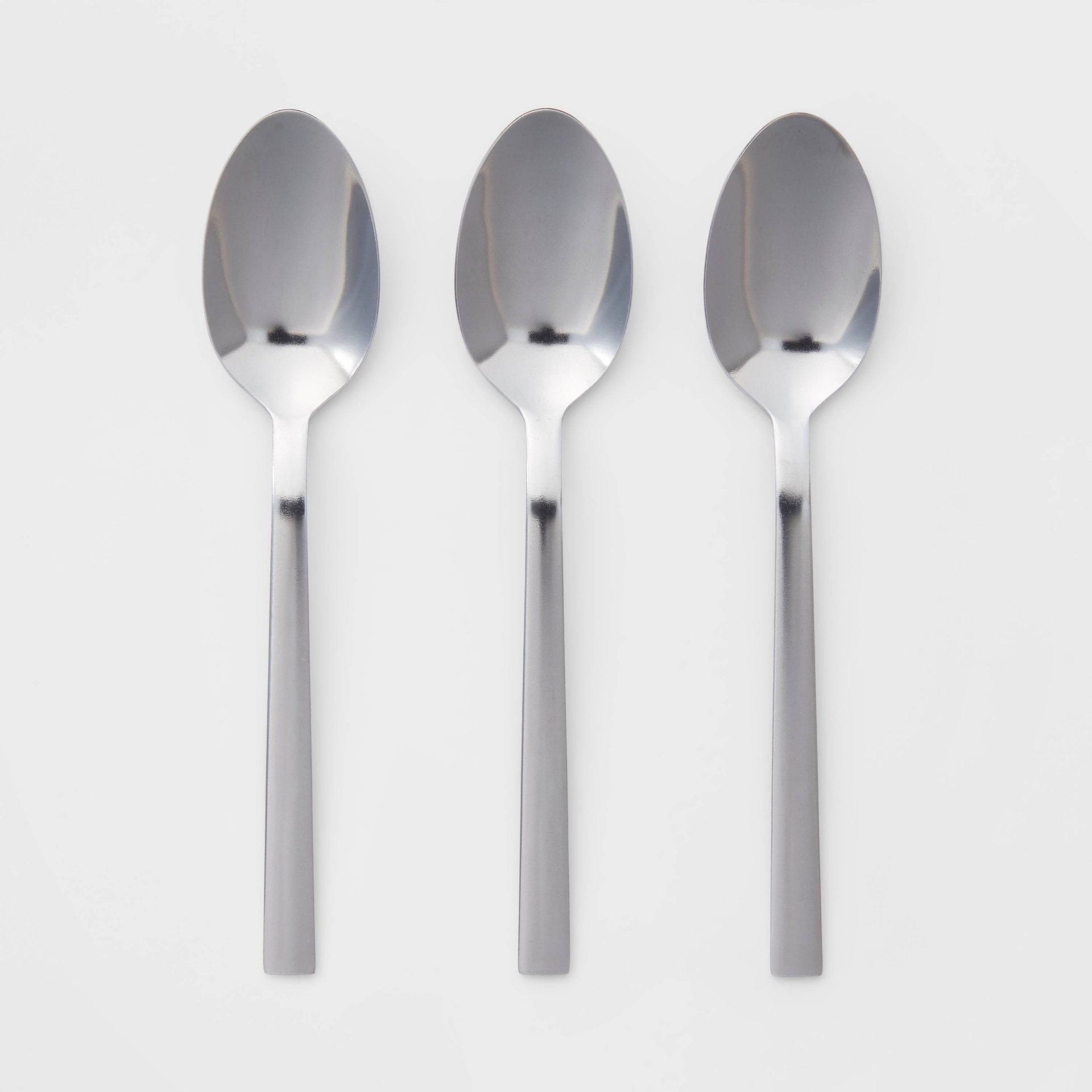 slide 1 of 3, 3pk Stainless Steel Dinner Spoons - Room Essentials, 3 ct