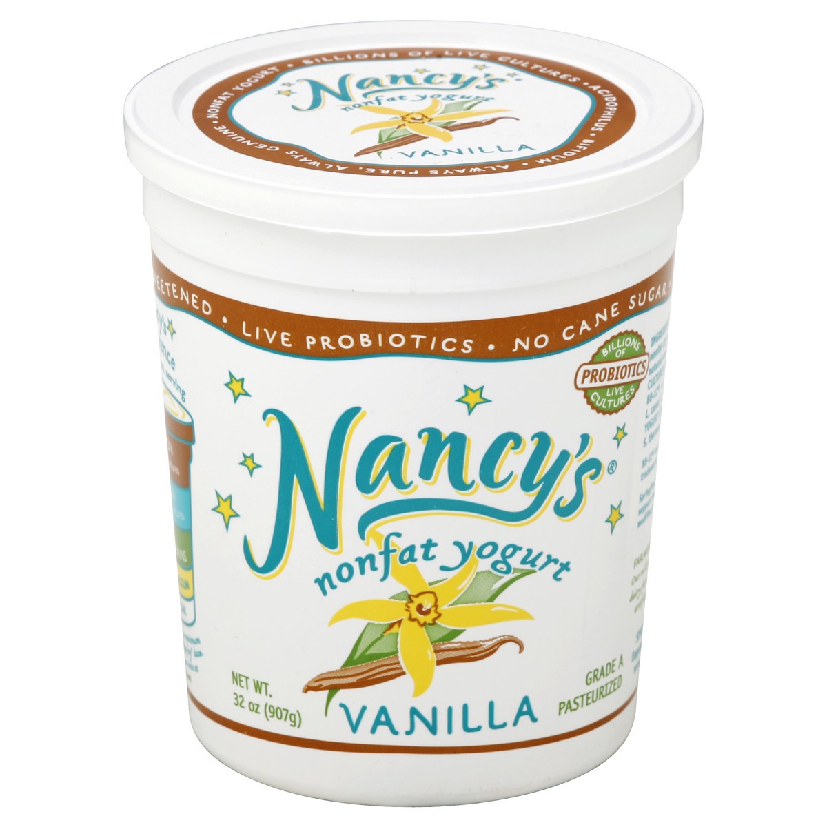 slide 2 of 6, Nancy's Yogurt 32 oz, 32 oz