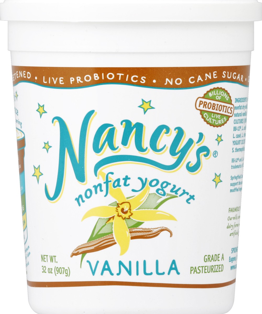 slide 1 of 6, Nancy's Yogurt 32 oz, 32 oz