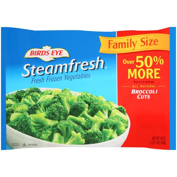 slide 1 of 5, Birds Eye Broccoli Cuts Family Size 19 oz, 19 oz