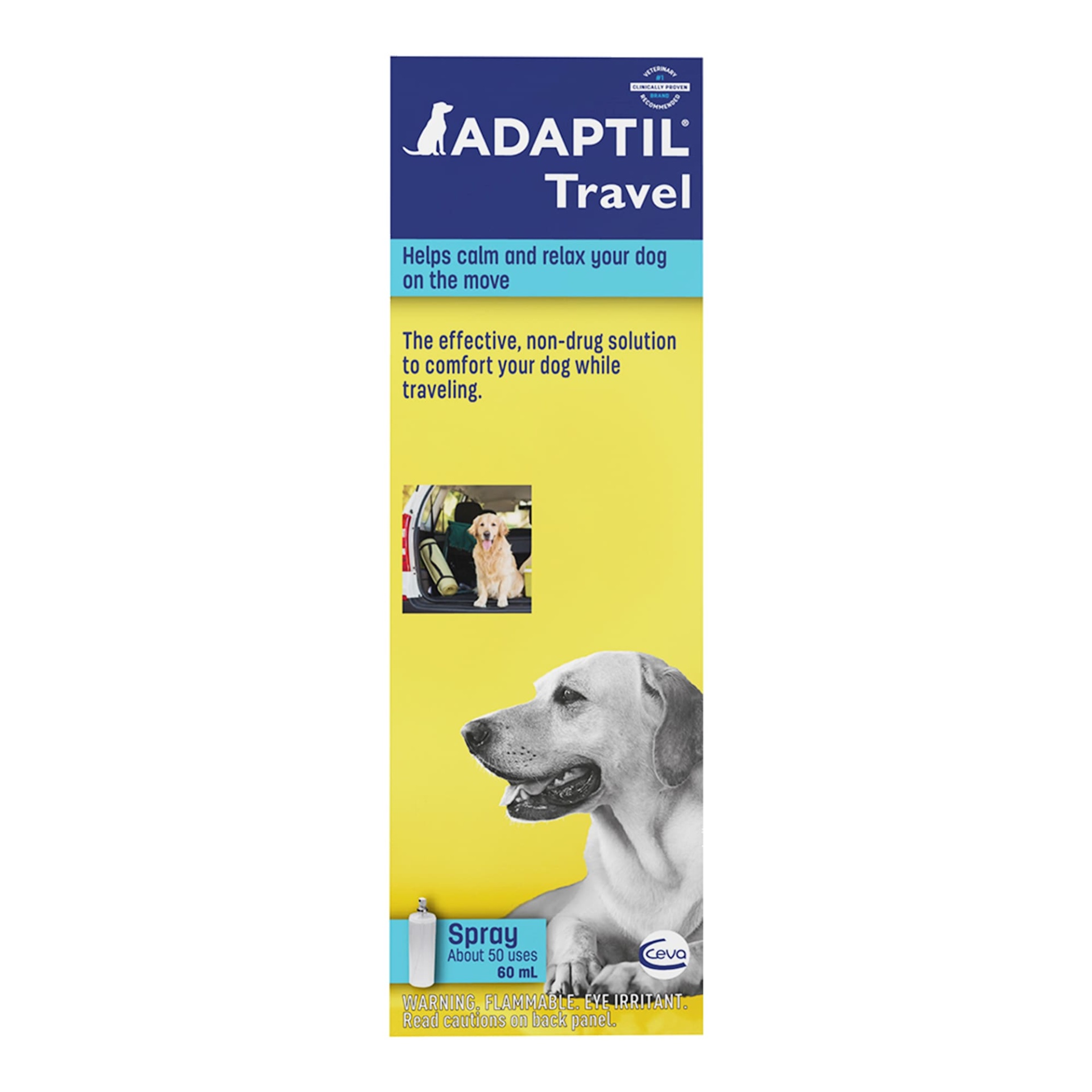 slide 1 of 1, Adaptil Calming Spray for Dogs, 60 ml