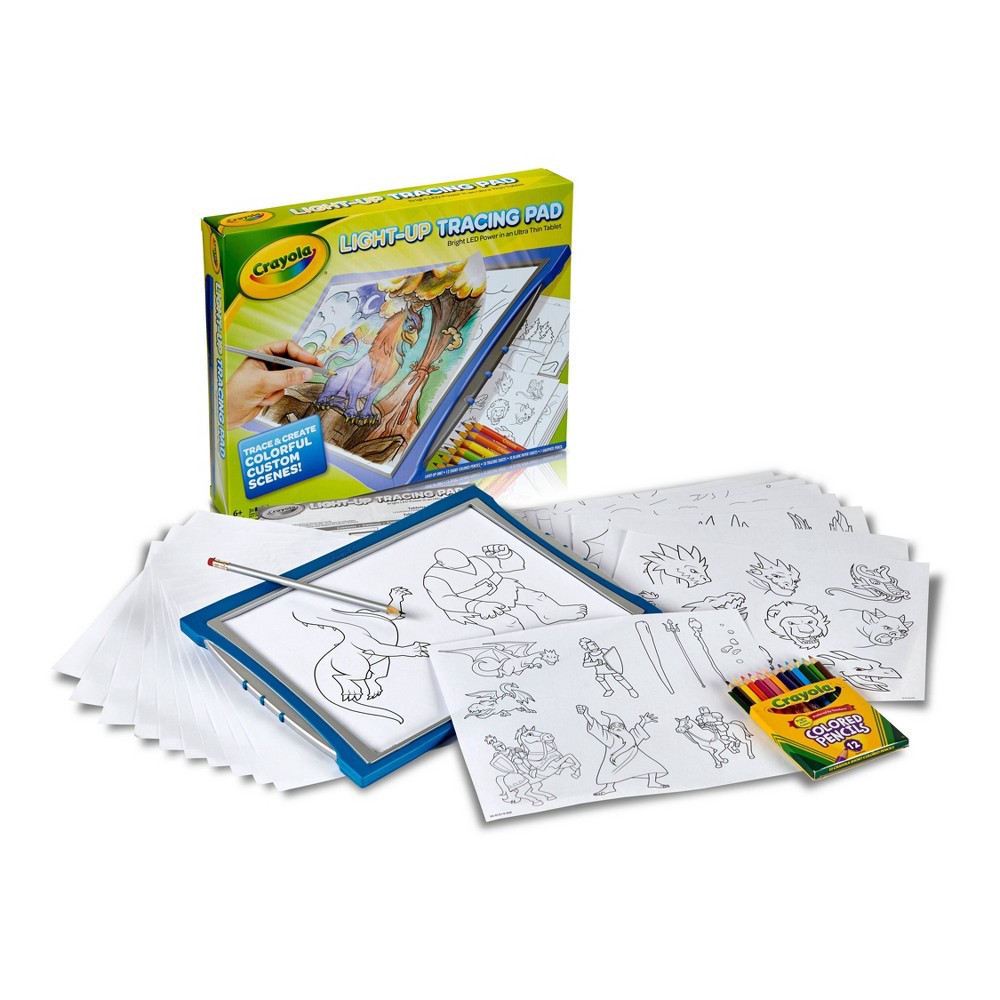 crayola tracing light table kids