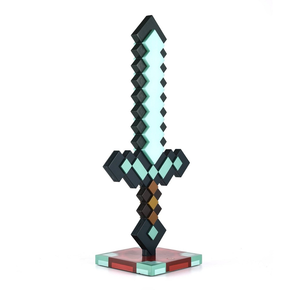 slide 2 of 6, Minecraft Sword Table Lamp, 1 ct