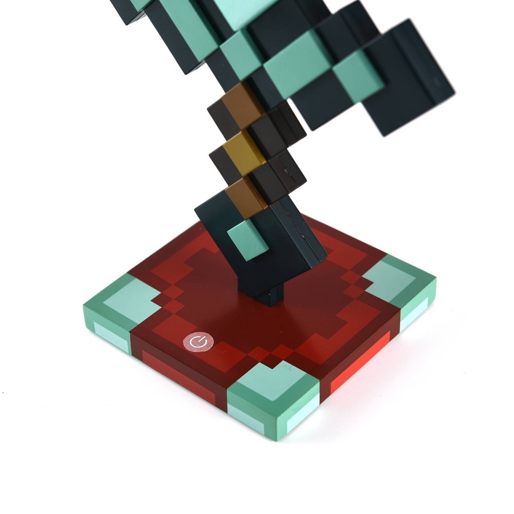 slide 3 of 6, Minecraft Sword Table Lamp, 1 ct