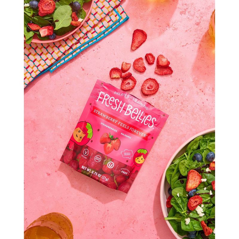 slide 5 of 5, Fresh Bellies - Strawberry Feels Forever - 0.75oz, 0.75 oz