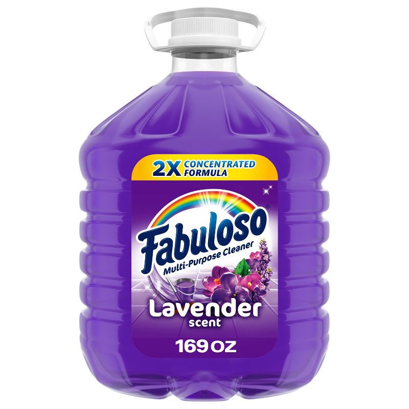 slide 1 of 8, Fabuloso Lavender Scent Multi-Purpose Cleaner 2X Concentrated Formula - 169 fl oz, 169 fl oz