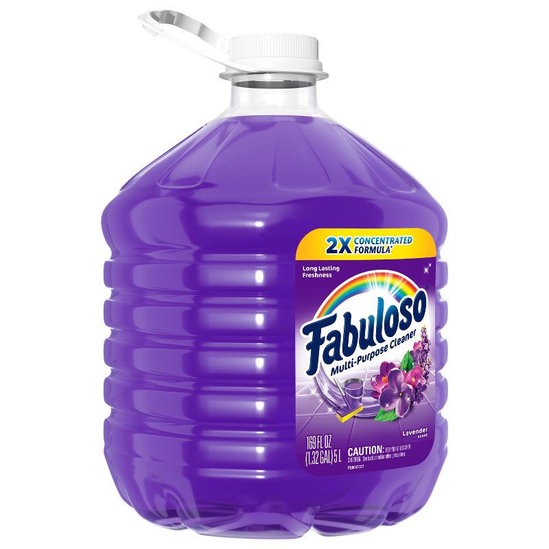 slide 10 of 14, Fabuloso Lavender Multi-Purpose Cleaner 2X Concentrated Formula Floor Cleaner - 169 fl oz, 169 fl oz