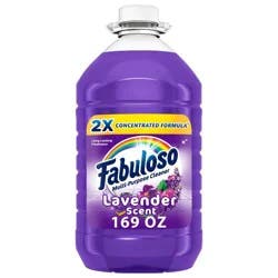Fabuloso Lavender Multi-Purpose Cleaner 2X Concentrated Formula Floor Cleaner - 169 fl oz