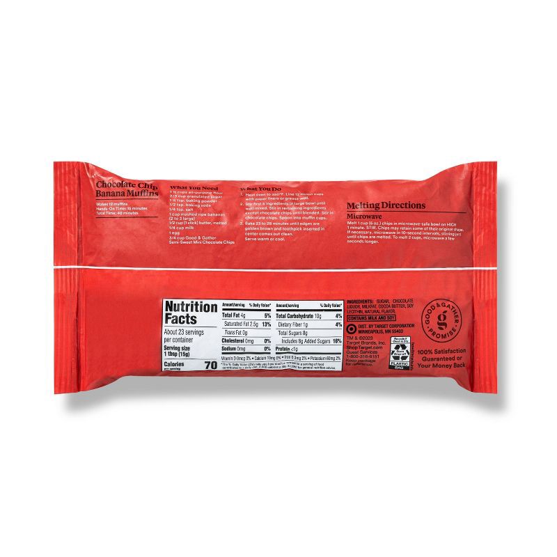 slide 4 of 5, Semi Sweet Mini Chocolate Morsels - 12oz - Good & Gather™, 12 oz