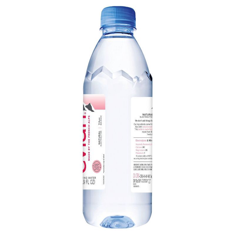 slide 9 of 11, Evian Natural Spring Water - 16.9 fl oz Bottle, 16.9 fl oz