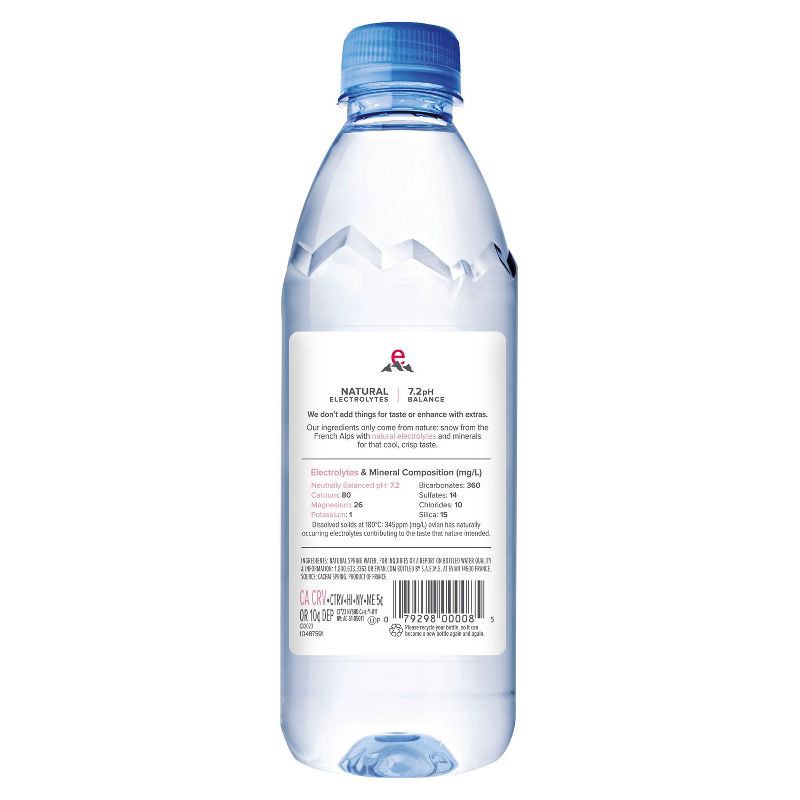 slide 10 of 11, Evian Natural Spring Water - 16.9 fl oz Bottle, 16.9 fl oz