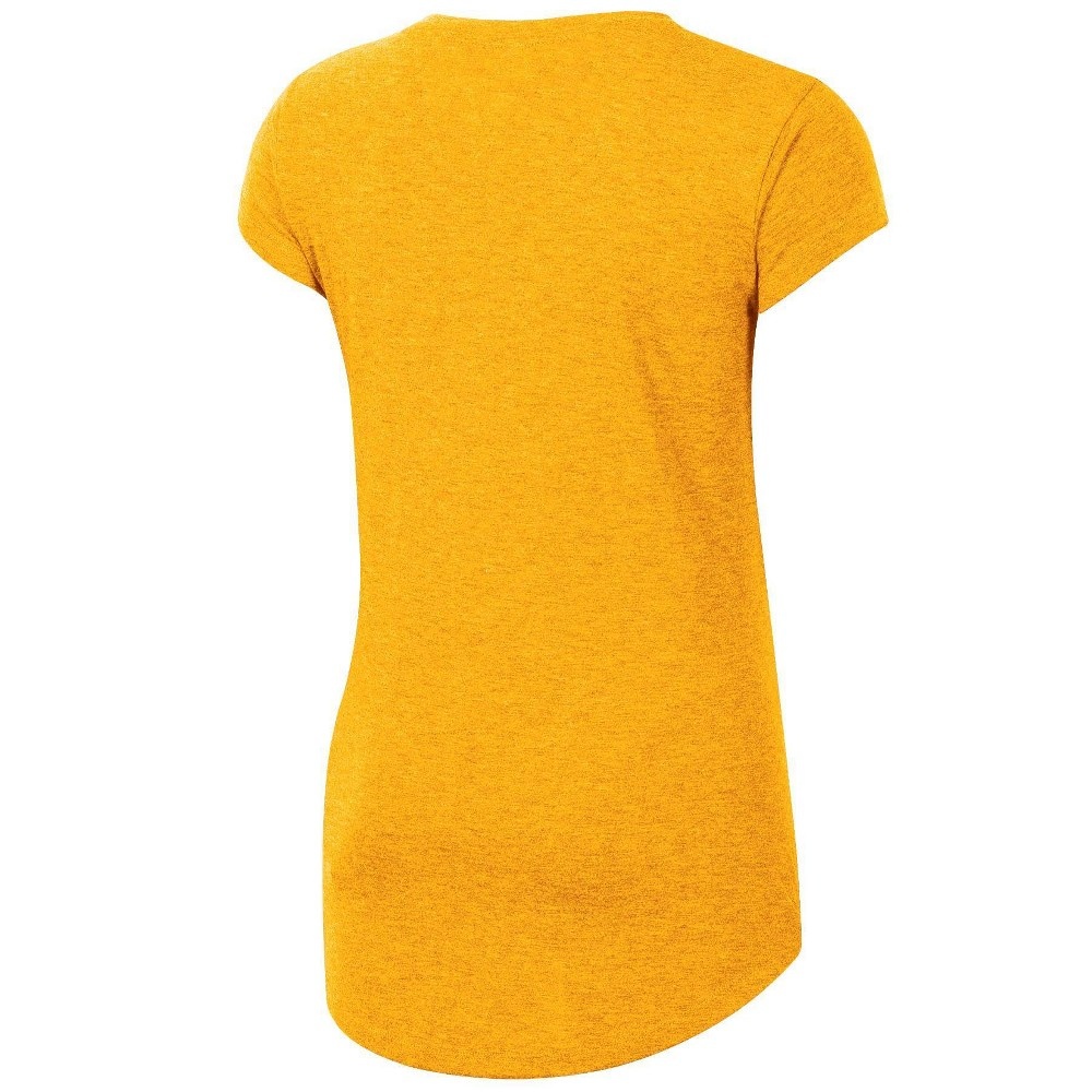 slide 2 of 2, NCAA Minnesota Golden Gophers Women's Short Sleeve V-Neck Yellow T-Shirt - XL, 1 ct