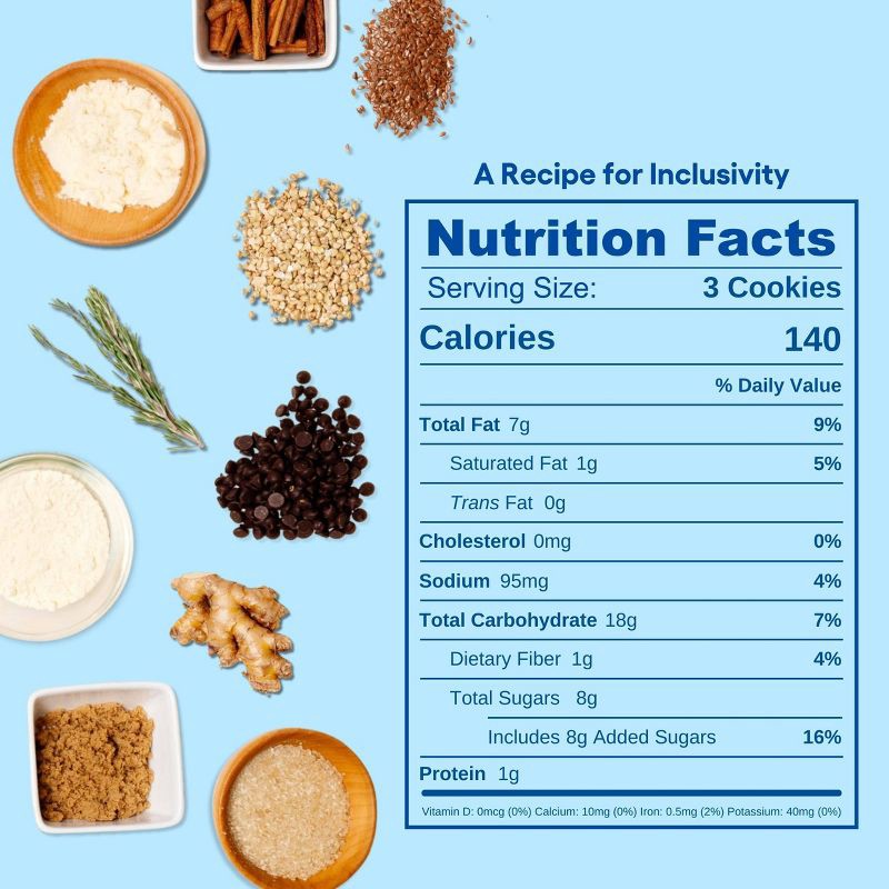 slide 9 of 10, Partake Gluten Free Vegan Chocolate Chip Cookies - 5.5oz, 5.5 oz