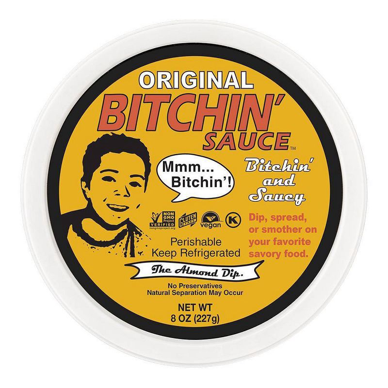 slide 5 of 5, Bitchin' Sauce Original Almond Dip - 8oz, 8 oz