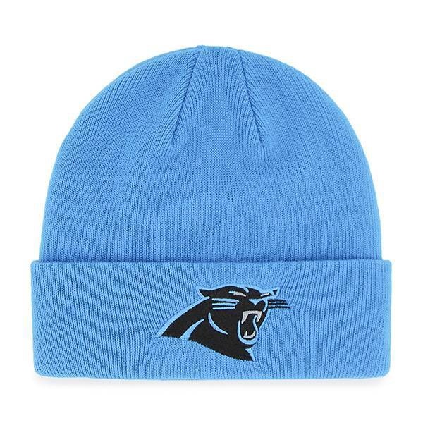 slide 1 of 2, NFL Carolina Panthers Cuff Knit Beanie, 1 ct