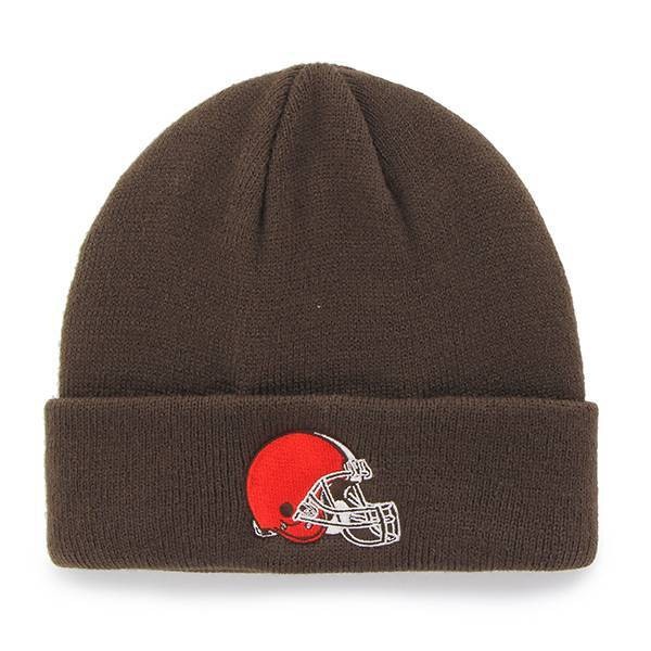 slide 1 of 1, NFL Cleveland Browns Cuff Knit Beanie, 1 ct