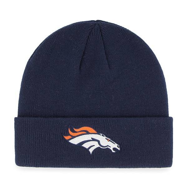 slide 1 of 2, NFL Denver Broncos Cuff Knit Beanie, 1 ct