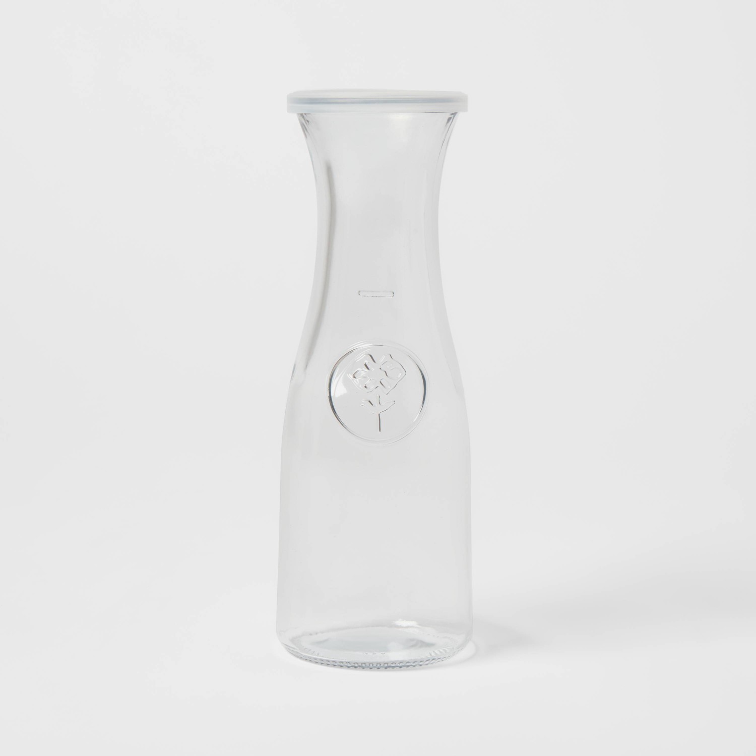 slide 1 of 1, 17oz Glass Carafe with Lid - Threshold, 17 oz