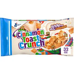 General Mills Cinnamon Toast Crunch Breakfast Cereal Bag - 32oz