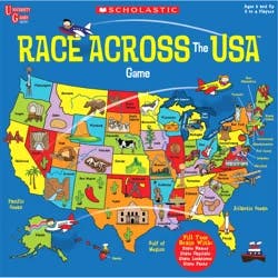 Scholastic Race Across the USA Game